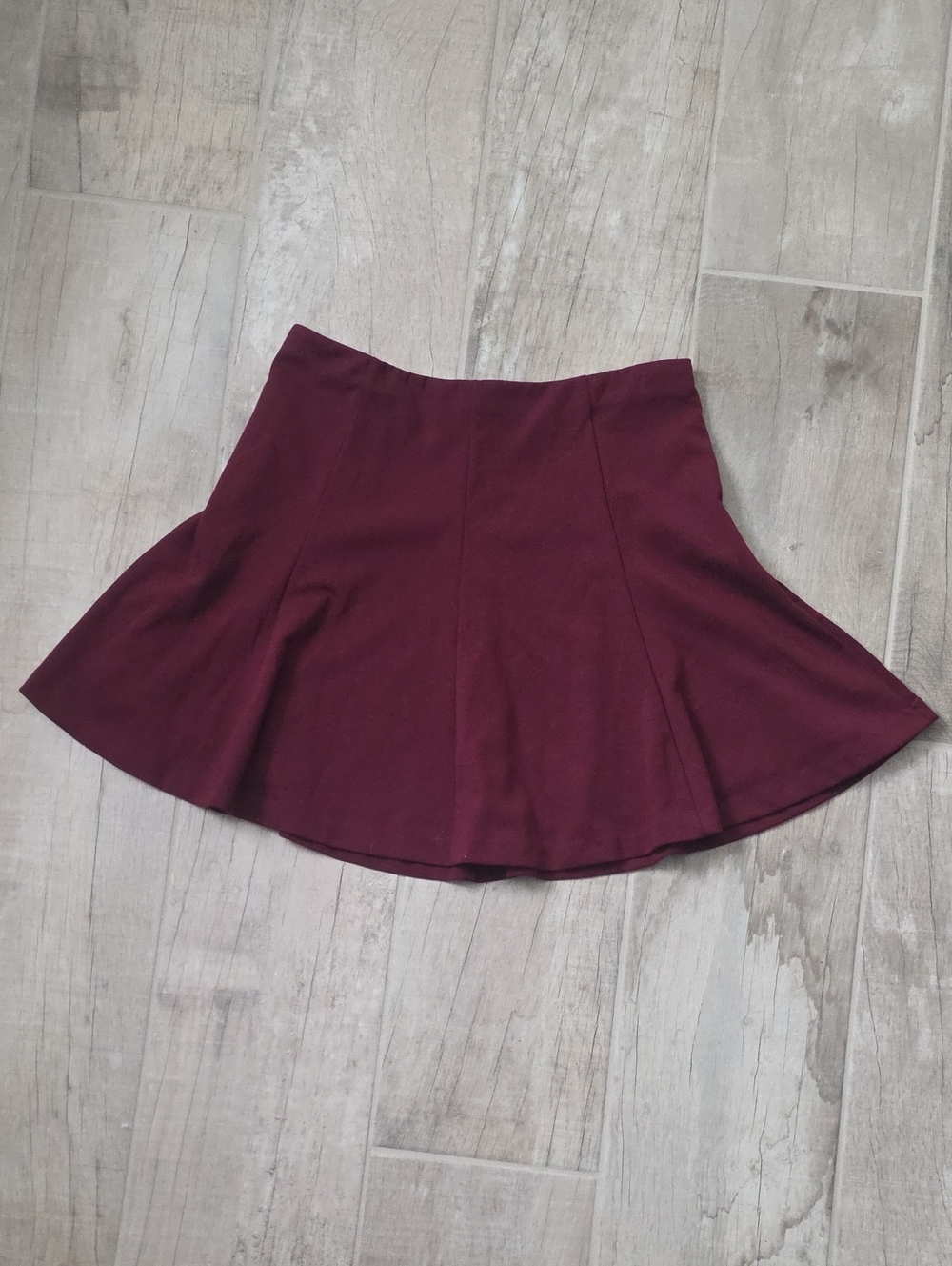 Banana Republic Wine Red Circle Skirt